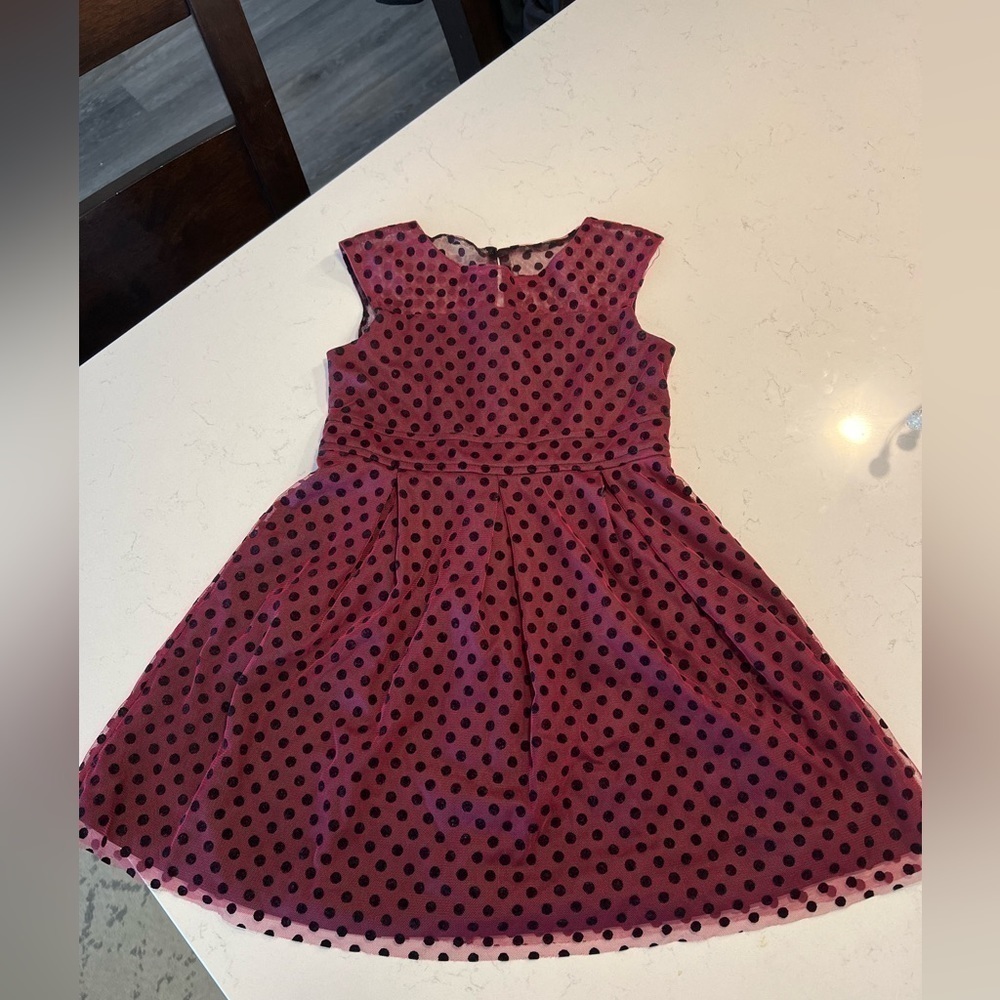 Pippa & Julie Girls Polka Dot Dress size 6